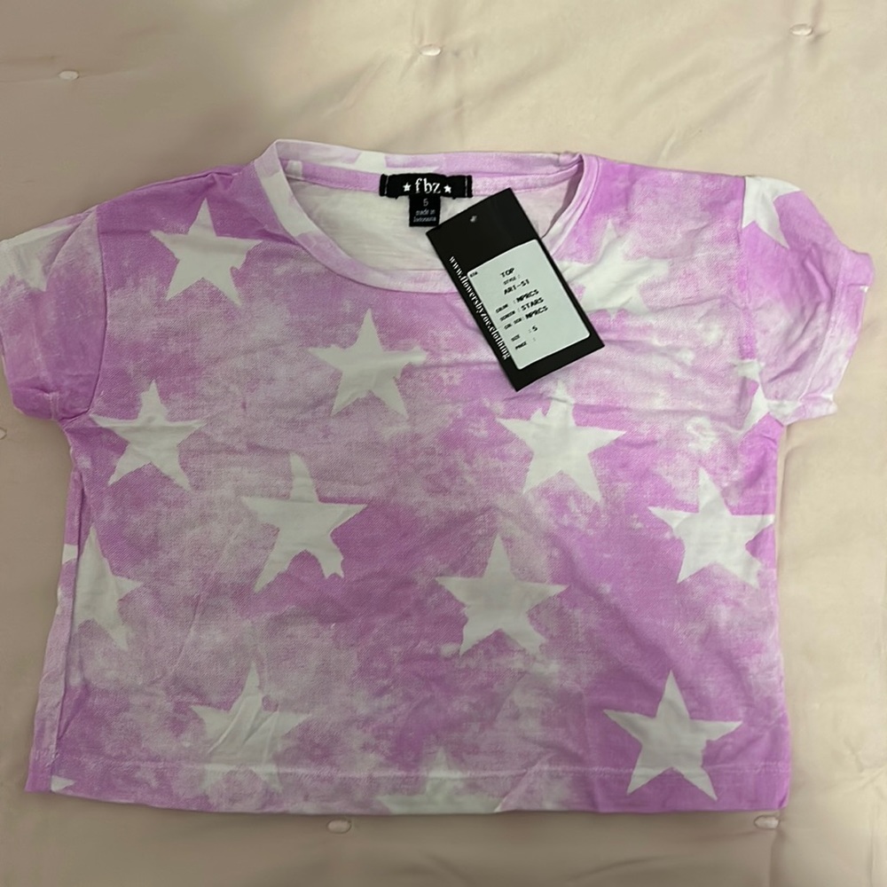 Flowers by Zoe T shirt NWT
